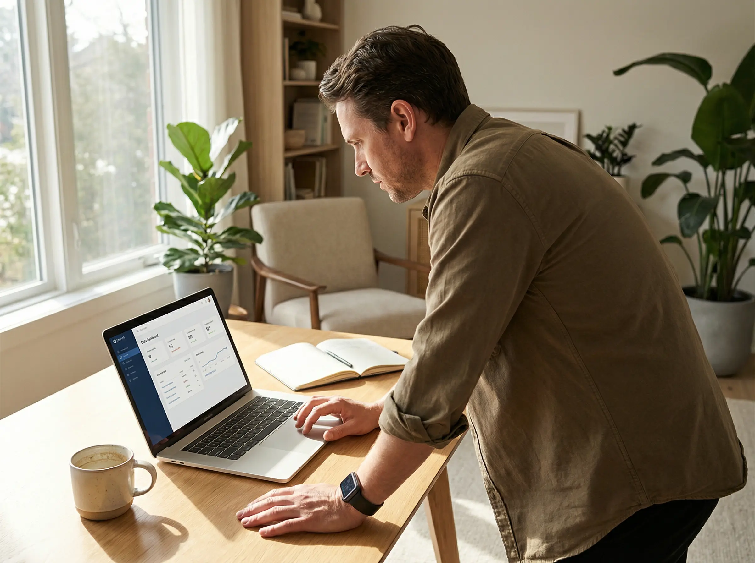 what daily routines do successful entrepreneurs follow is being shown in organized morning workspace