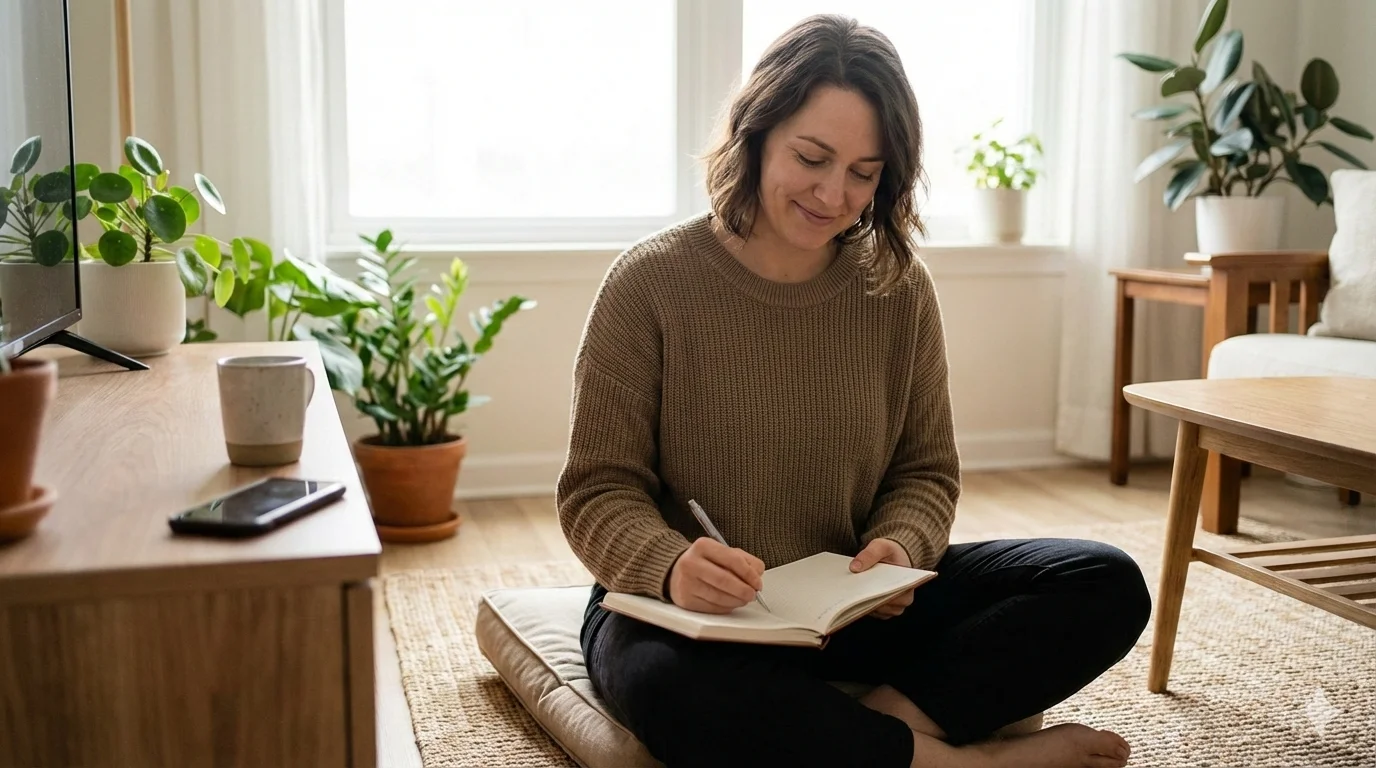 Person showing healthy way to respond when someone is pulling away through calm self-regulationPerson showing healthy way to respond when someone is pulling away through calm self-regulation