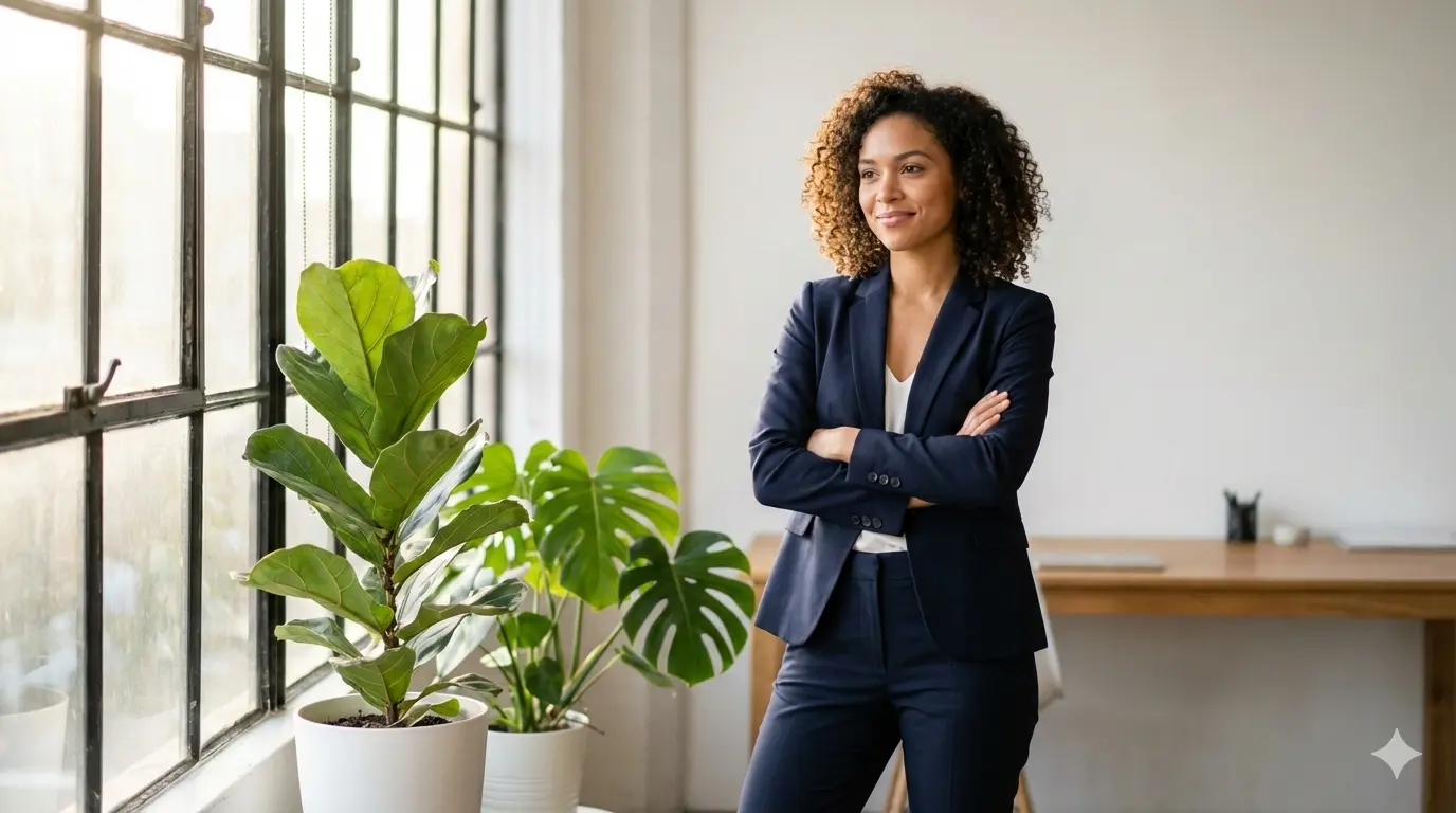 Woman practicing self-validation techniques to validate yourself and build inner confidence